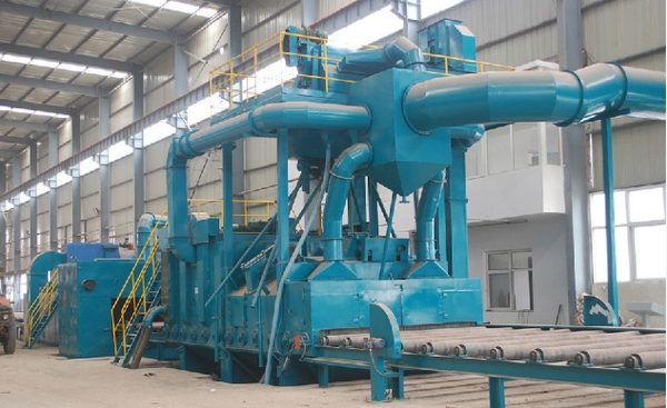 大型钢材预处置线