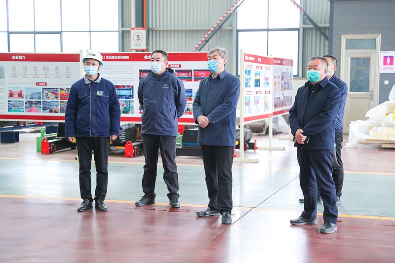 河南1929cc｜新乡市政协主席王新军一行光临公司智能产业园调查调研